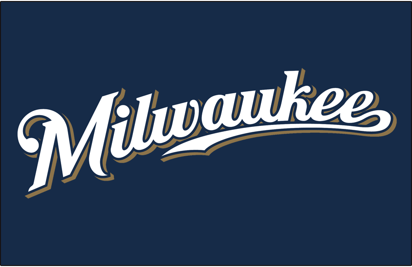 Milwaukee Brewers 2010-2015 Jersey Logo vinyl decal